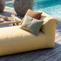Chaiselongue für modulare Gartenmöbel