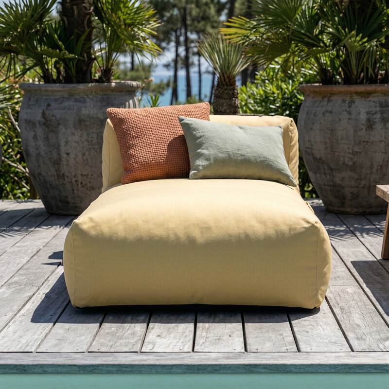 Chaiselongue für modulare Gartenmöbel (3/7)