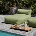 Chaiselongue für modulare Gartenmöbel