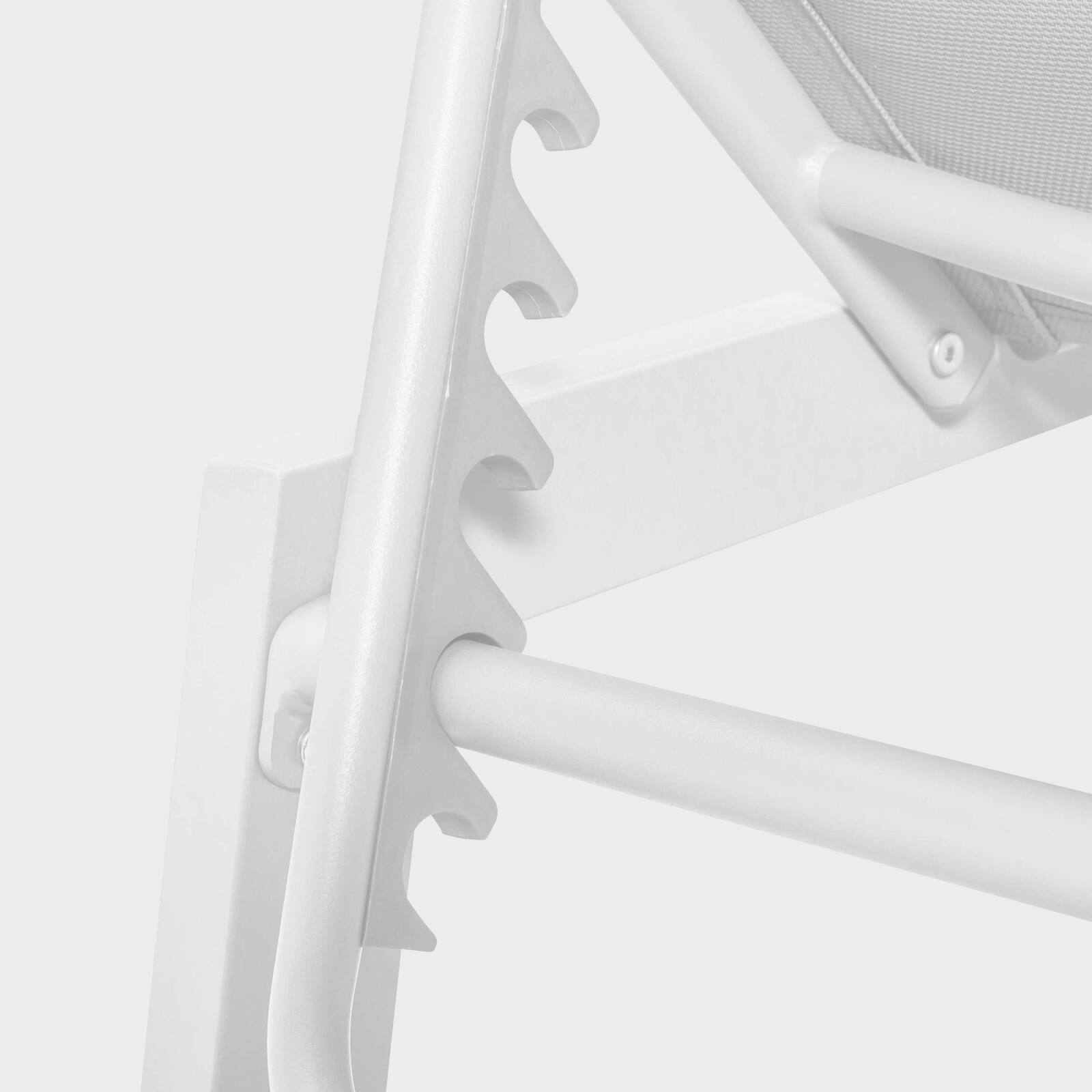 Verstellbarer Sonnenliegestuhl mit 5 Positionen 