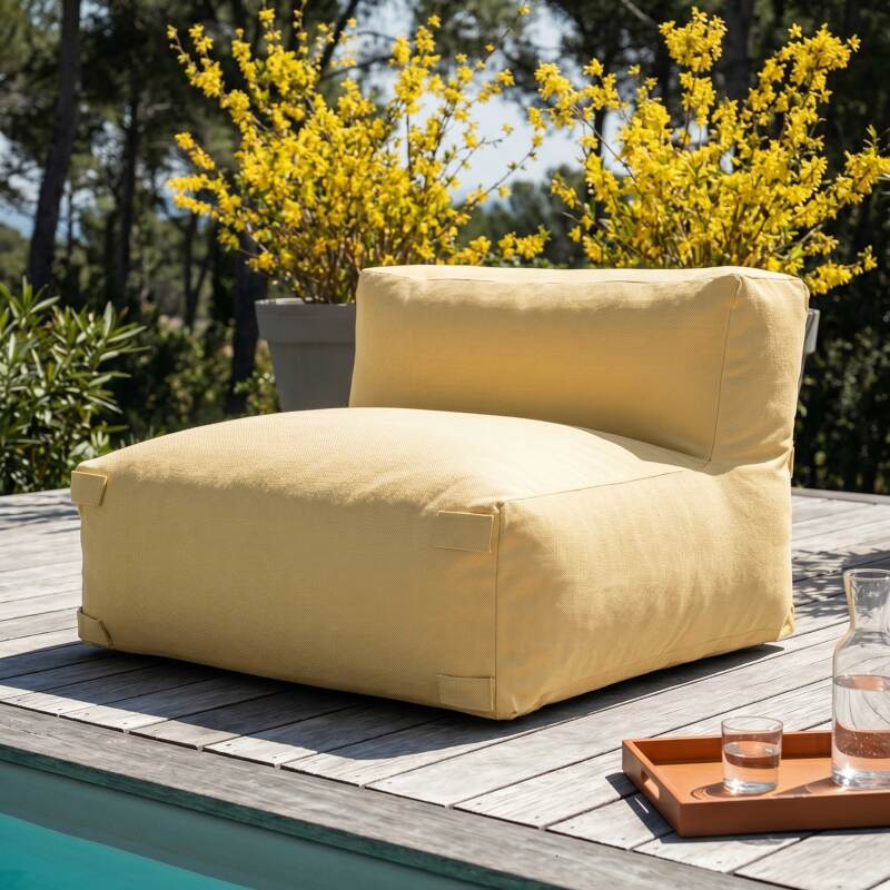 Modulare Gartenmöbel für 2 Personen bestehend aus 2 Stühlen (5/7)