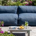 Modulare Gartenmöbel für 2 Personen bestehend aus 2 Stühlen