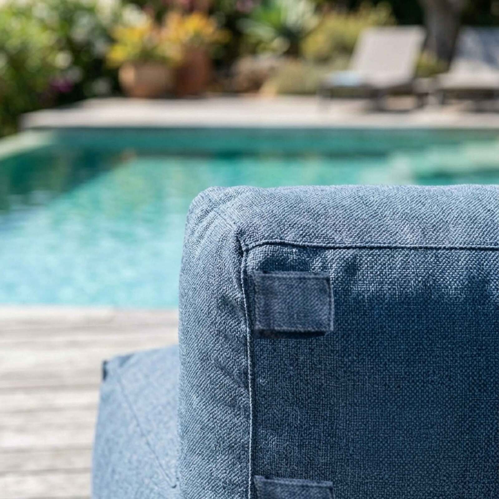 Sessel für modulare Outdoor-Sofa