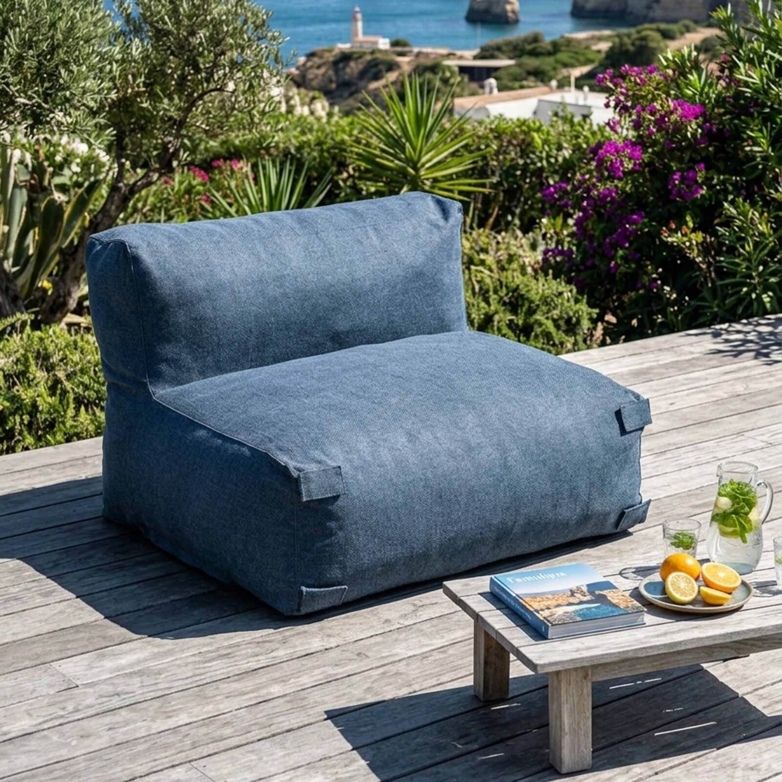 Sessel für modulare Outdoor-Sofa