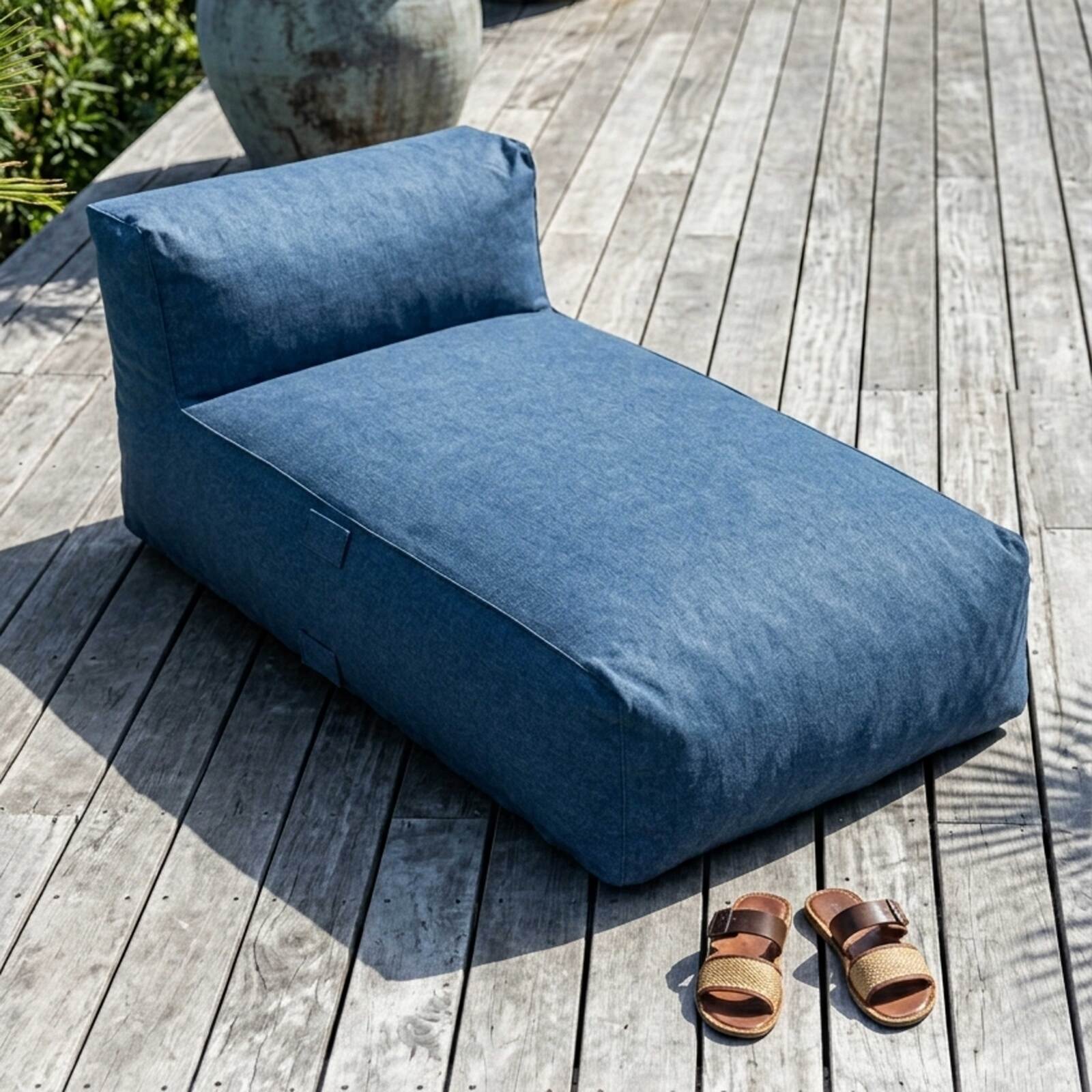 Chaiselongue für modulare Gartenmöbel