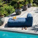 Chaiselongue für modulare Gartenmöbel