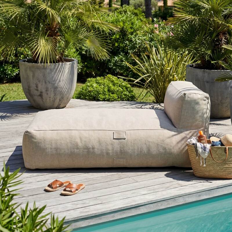 Chaiselongue für modulare Gartenmöbel (4/5)