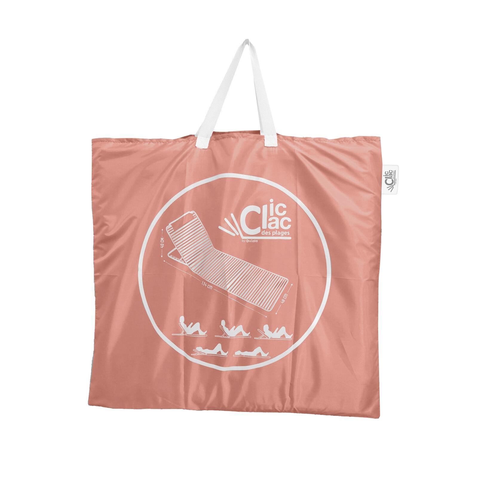 2er-Set faltbare Strandliegen, gelb und rot gestreift