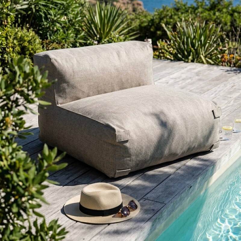 Modulare Gartenmöbel für 3 Personen bestehend aus 3 Stühlen (5/7)