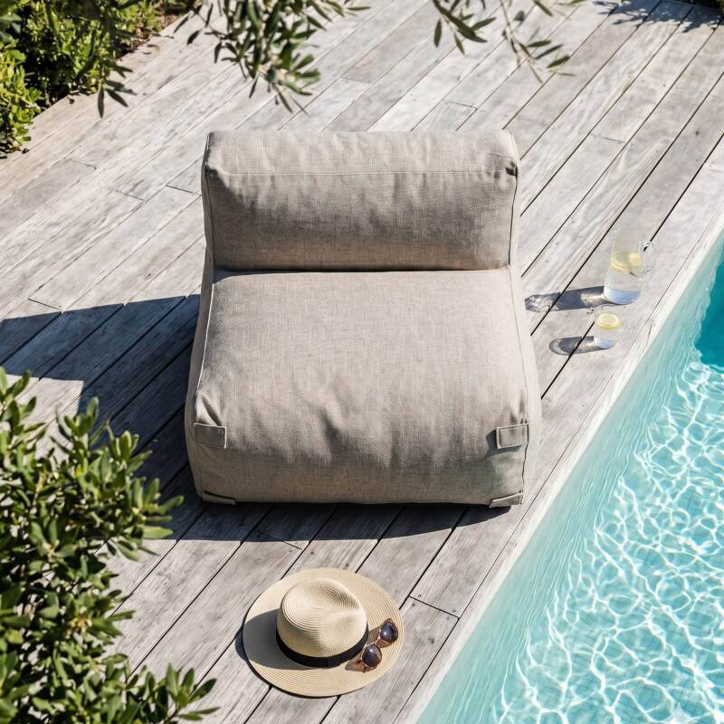 Modulare Gartenmöbel für 3 Personen bestehend aus 3 Stühlen (6/7)