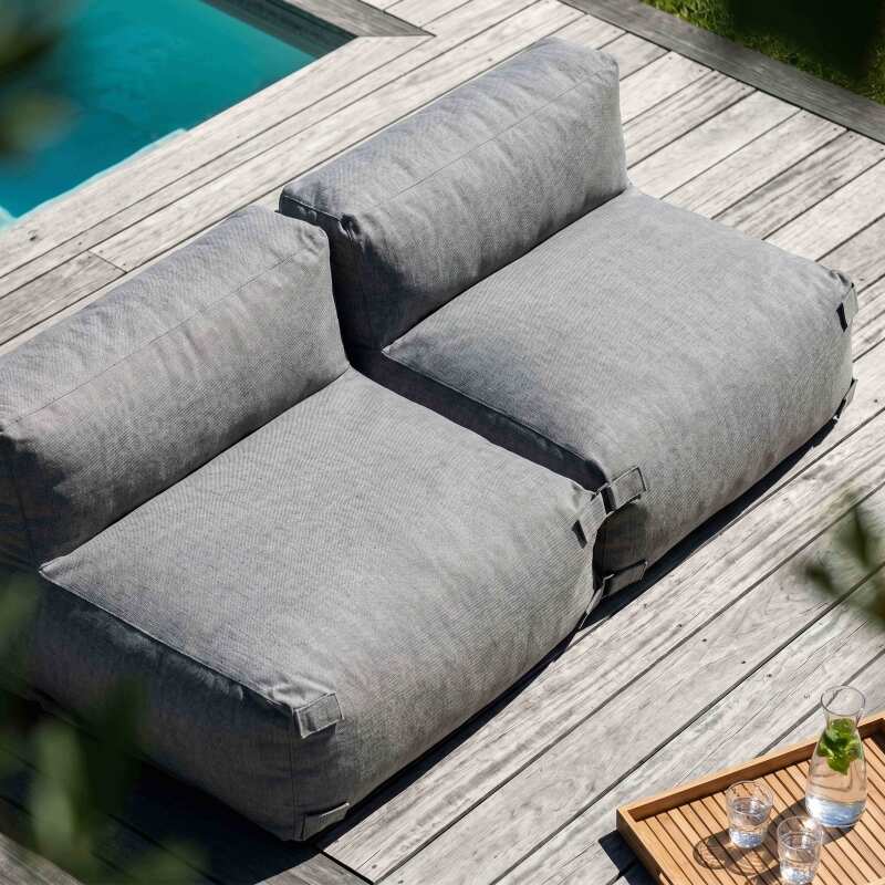Modulare Gartenmöbel für 3 Personen bestehend aus 3 Stühlen (3/7)