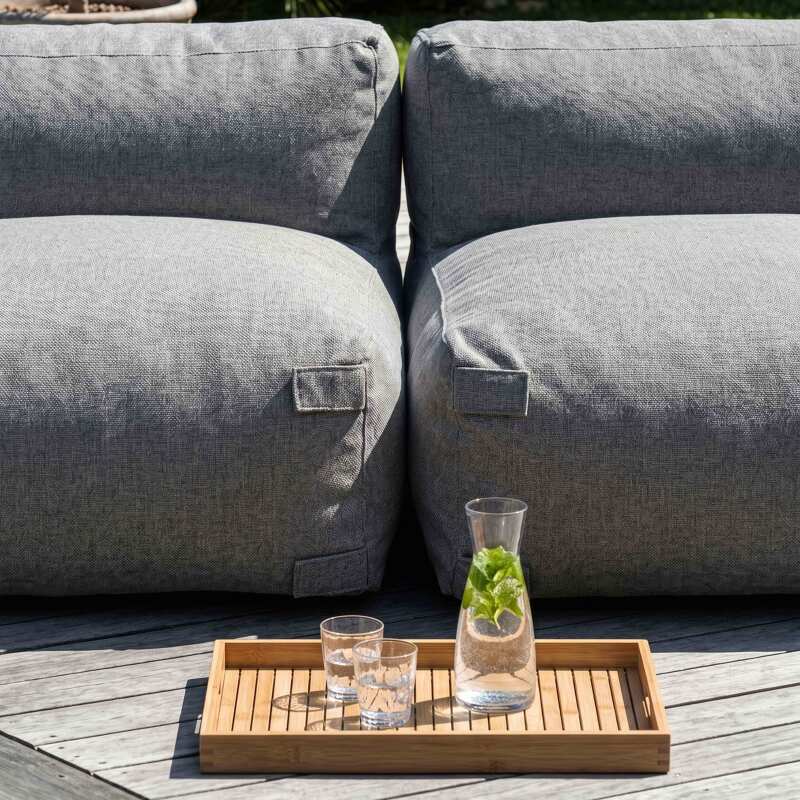 Modulare Gartenmöbel für 3 Personen bestehend aus 3 Stühlen (5/7)