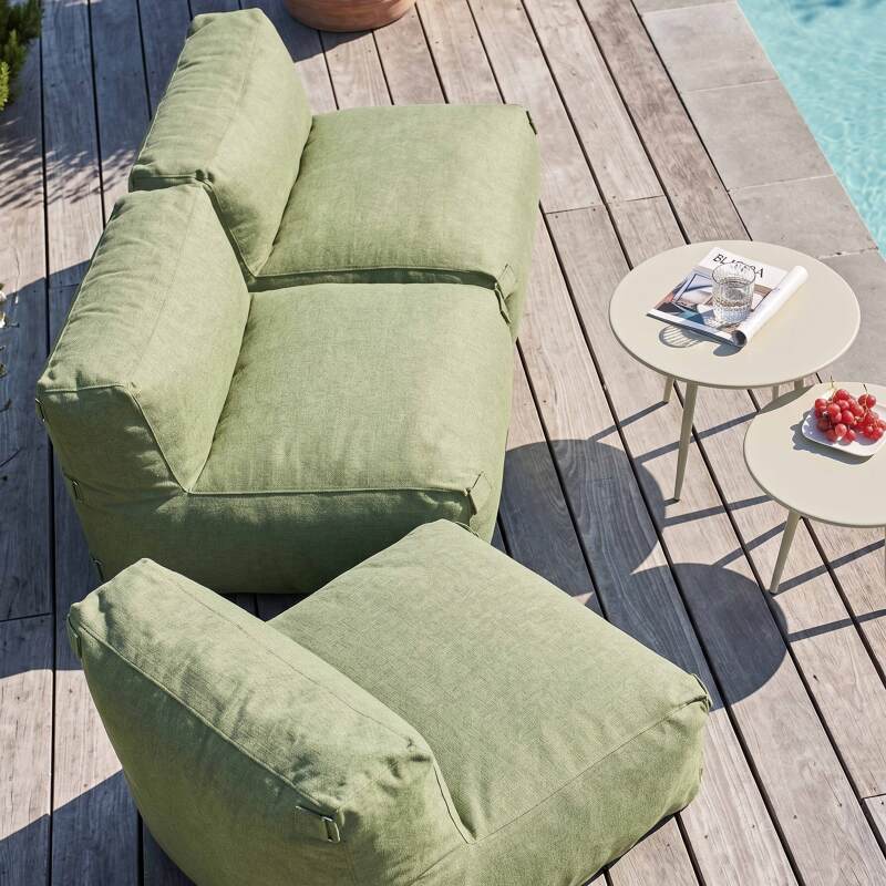 Modulare Gartenmöbel für 3 Personen bestehend aus 3 Stühlen (3/7)