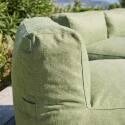 Modulare Gartenmöbel für 3 Personen bestehend aus 3 Stühlen