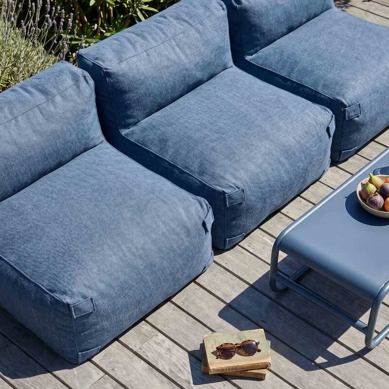 Modulare Gartenmöbel für 3 Personen bestehend aus 3 Stühlen (2/7)