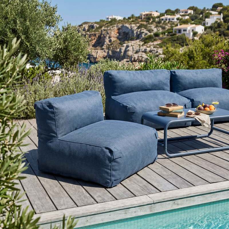 Modulare Gartenmöbel für 3 Personen bestehend aus 3 Stühlen (5/7)