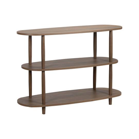 Hohes Regal in Holzoptik, 120x145 cm | Oviala