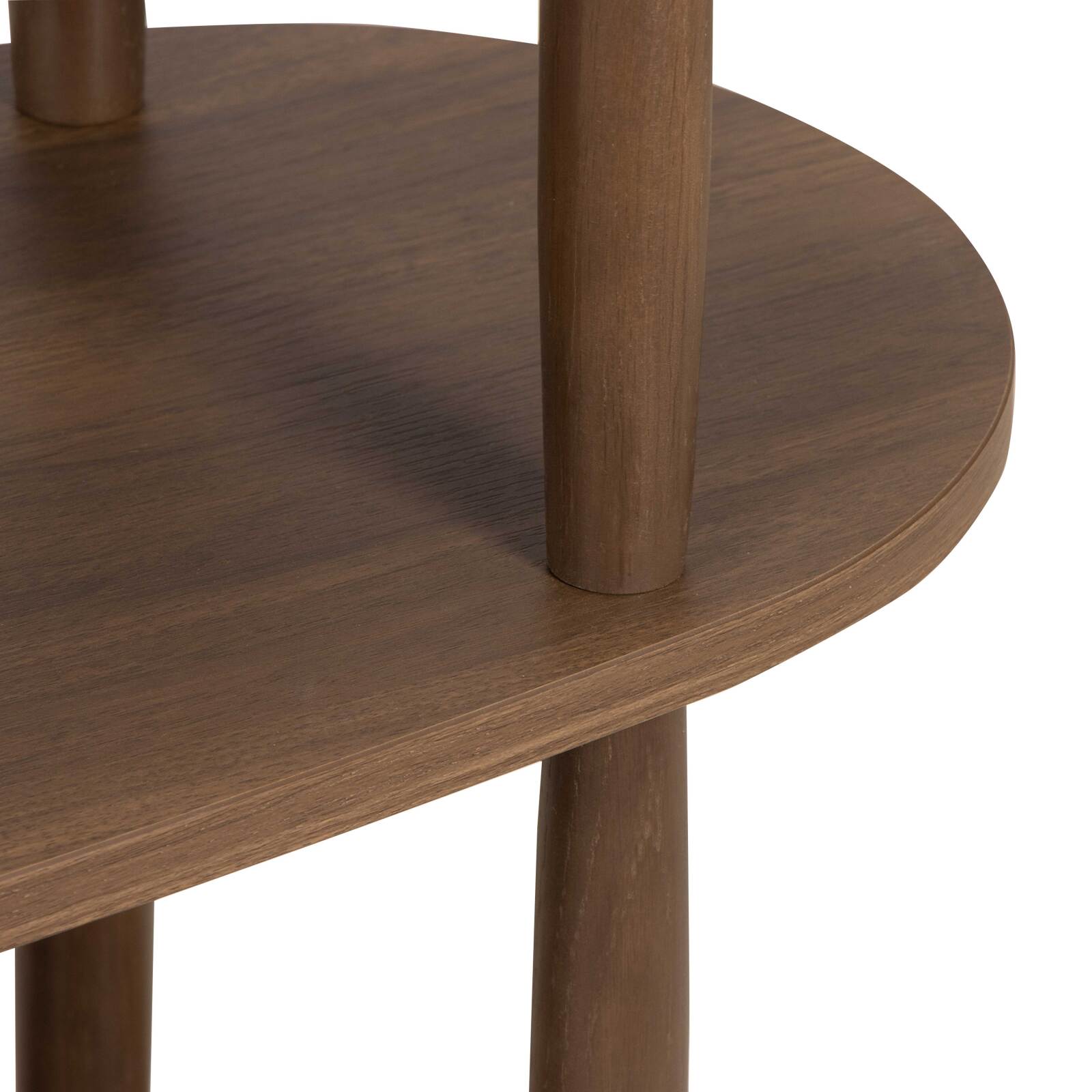 Hohes Regal in Holzoptik, 120x145 cm