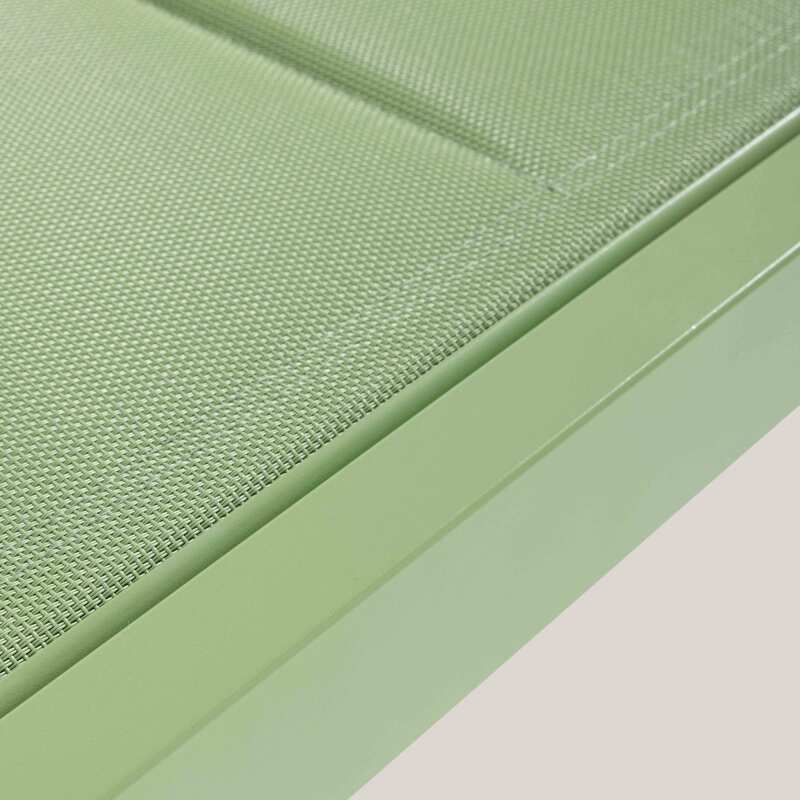 Set aus 2 Sonnenliegestühlen mit Rädern, 5-fach verstellbar  (6/7)