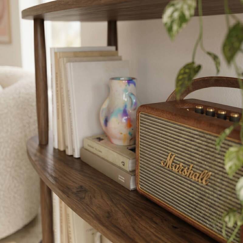 Hohes Regal in Holzoptik, 120x145 cm (3/8)