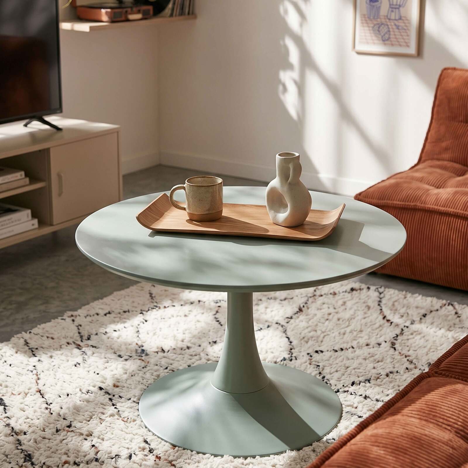 Couchtisch rund, Ø70 cm