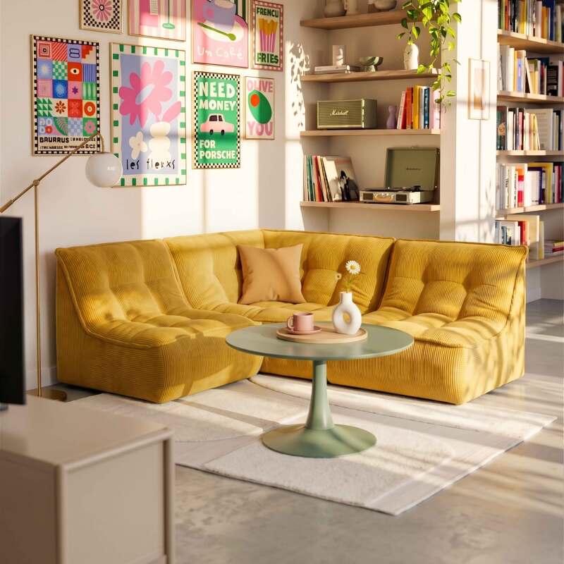 Couchtisch rund, Ø70 cm (8/9)