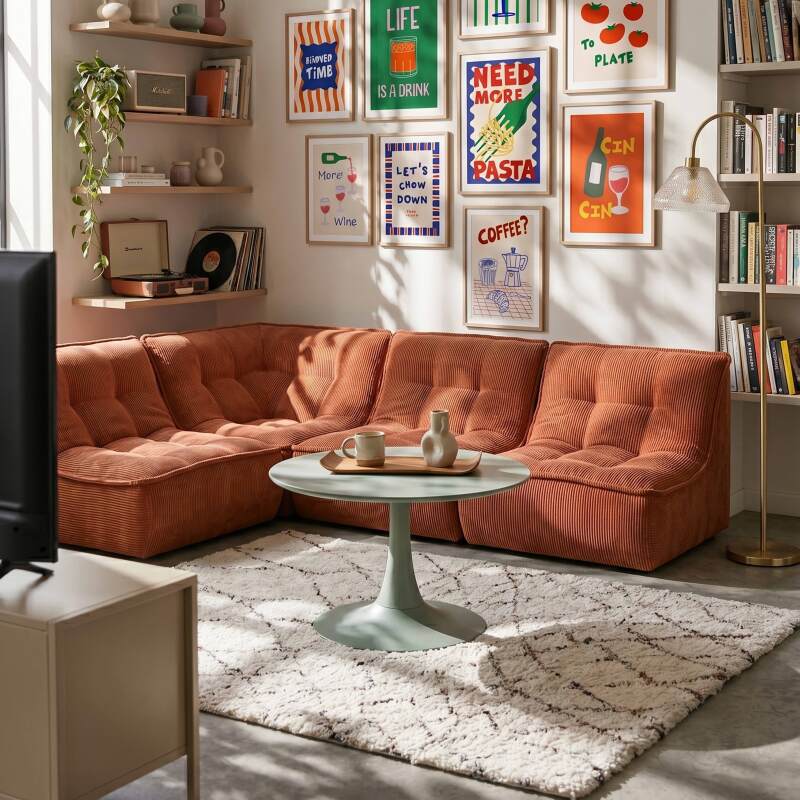 Couchtisch rund, Ø70 cm
