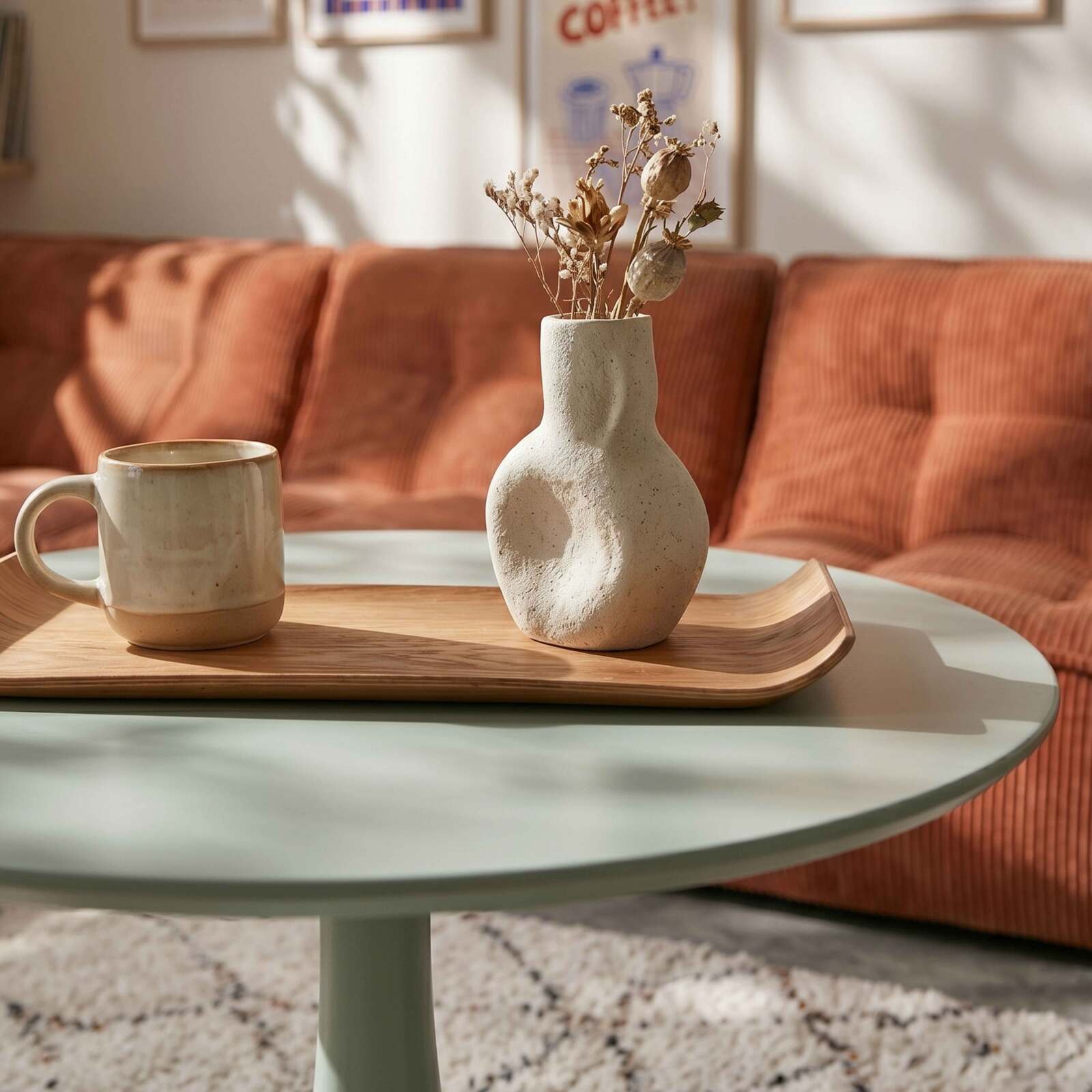 Couchtisch rund, Ø70 cm