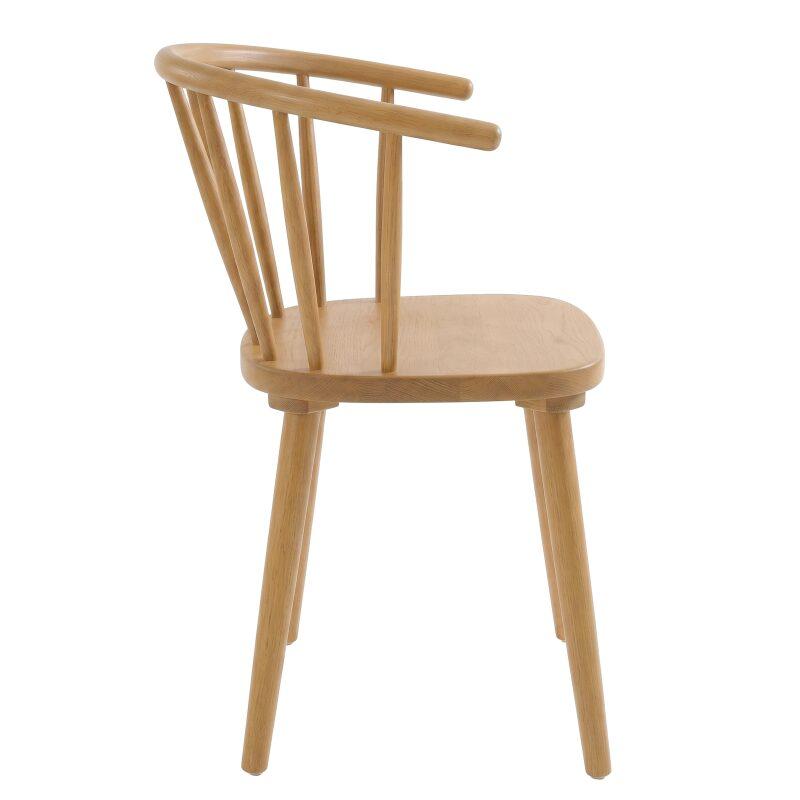 Stühle aus Ulmenholz durchbrochener - 2er-Set (2/7)