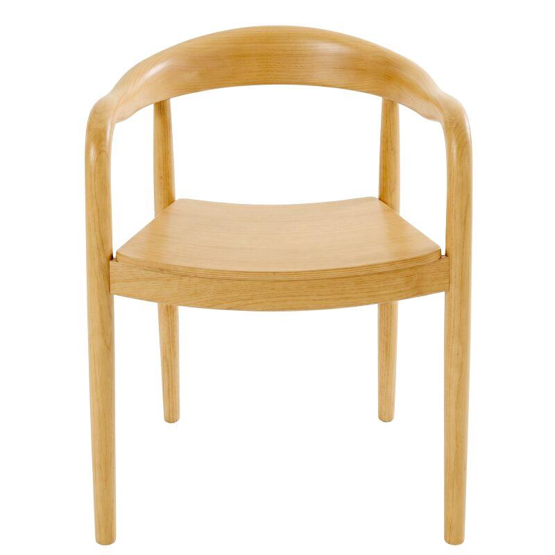 Stühle aus Ulmenholz mit Armlehnen - 2er-Set (5/7)