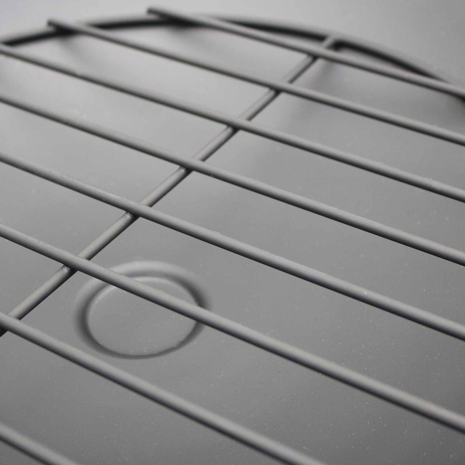 Runder Grill aus Kunststein (Ø64,5 x 48,5 cm)