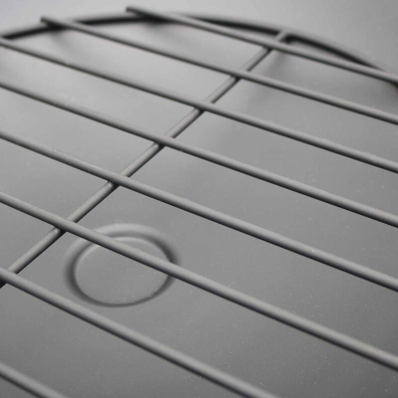 Runder Grill aus Kunststein (Ø64,5 x 48,5 cm)