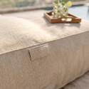 Modulare Gartenmöbel für 2 Personen bestehend aus 1 Sessel und 1 Chaiselongue