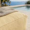 Modulare Gartenmöbel für 2 Personen bestehend aus 1 Sessel und 1 Chaiselongue
