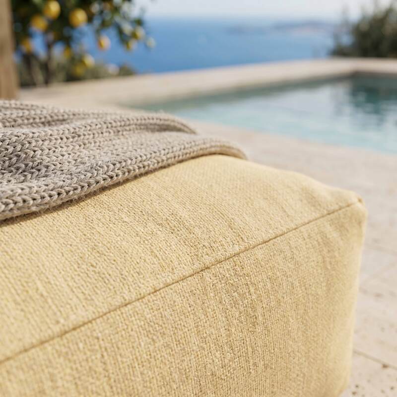 Modulare Gartenmöbel für 2 Personen bestehend aus 1 Sessel und 1 Chaiselongue (3/7)