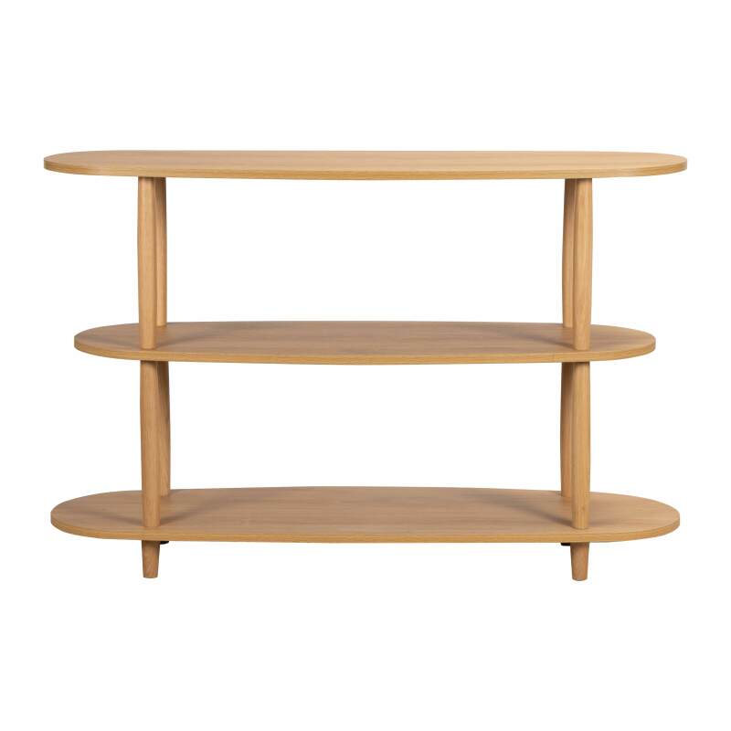 Hohes Regal in Holzoptik, 120x77 cm (6/8)