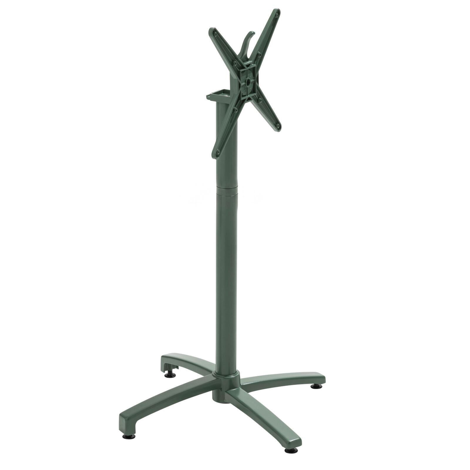 Tischfuß mit neigbarem System aus Aluminium, 108 cm hoch