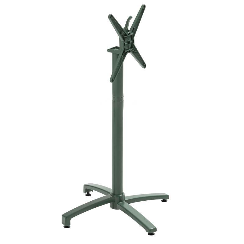 Tischfuß mit neigbarem System aus Aluminium, 108 cm hoch (3/6)
