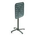 Tischfuß mit neigbarem System aus Aluminium, 108 cm hoch