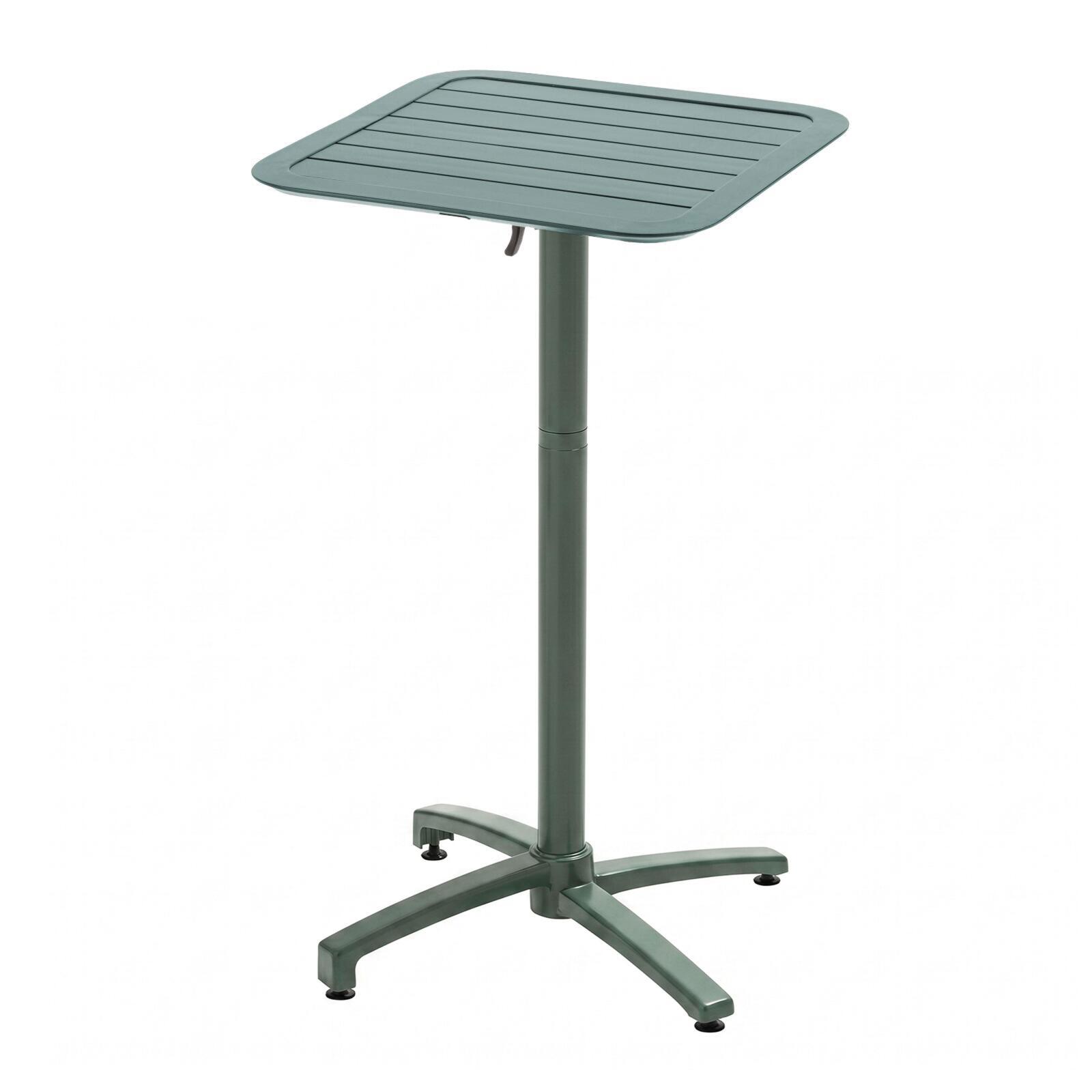 Tischfuß mit neigbarem System aus Aluminium, 108 cm hoch