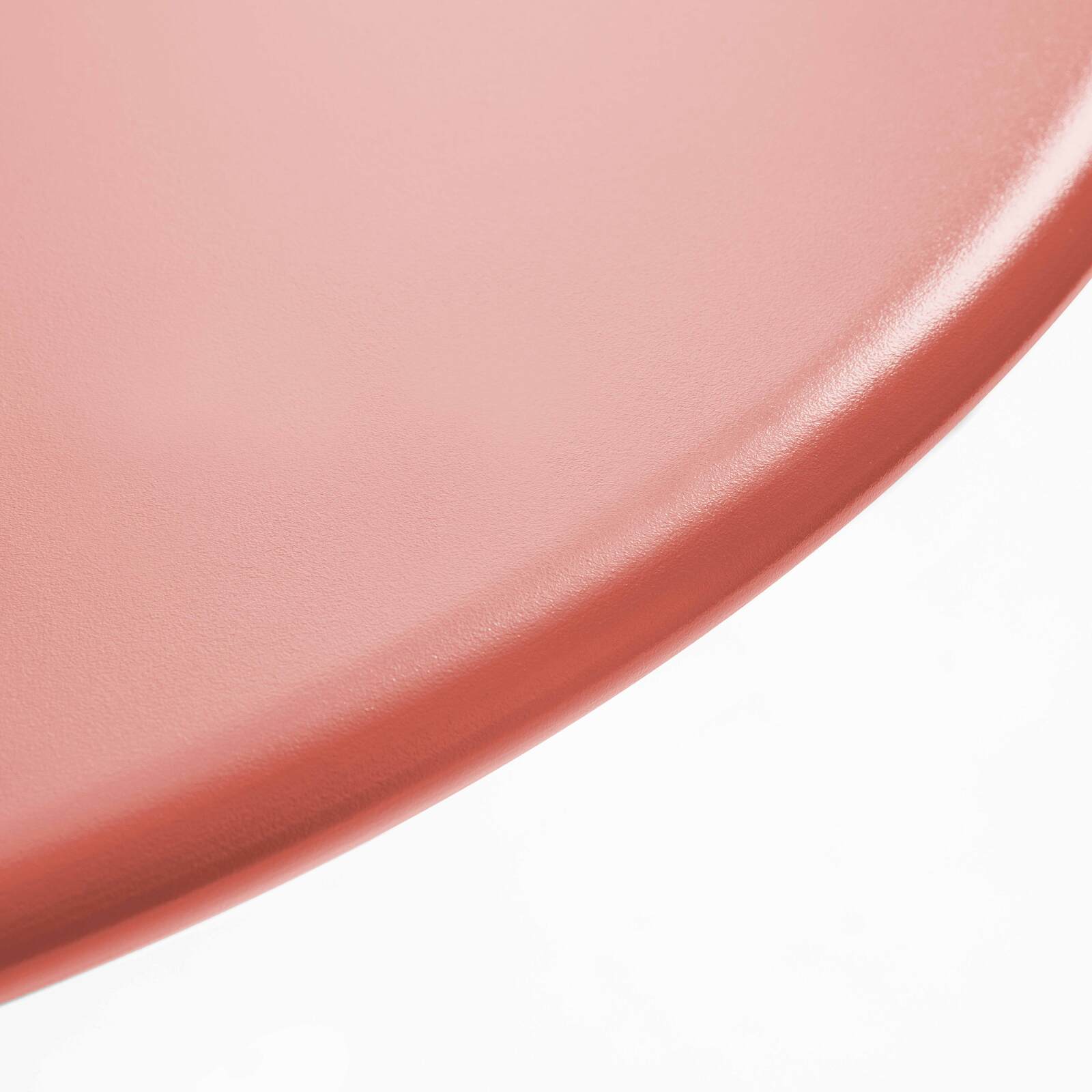 Runder Gartentisch Ø120 x 72 cm und 6 Metallstühle