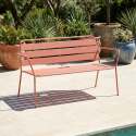 Gartensofa aus Metall