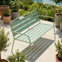 Gartensofa aus Metall