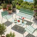 Gartensofa aus Metall