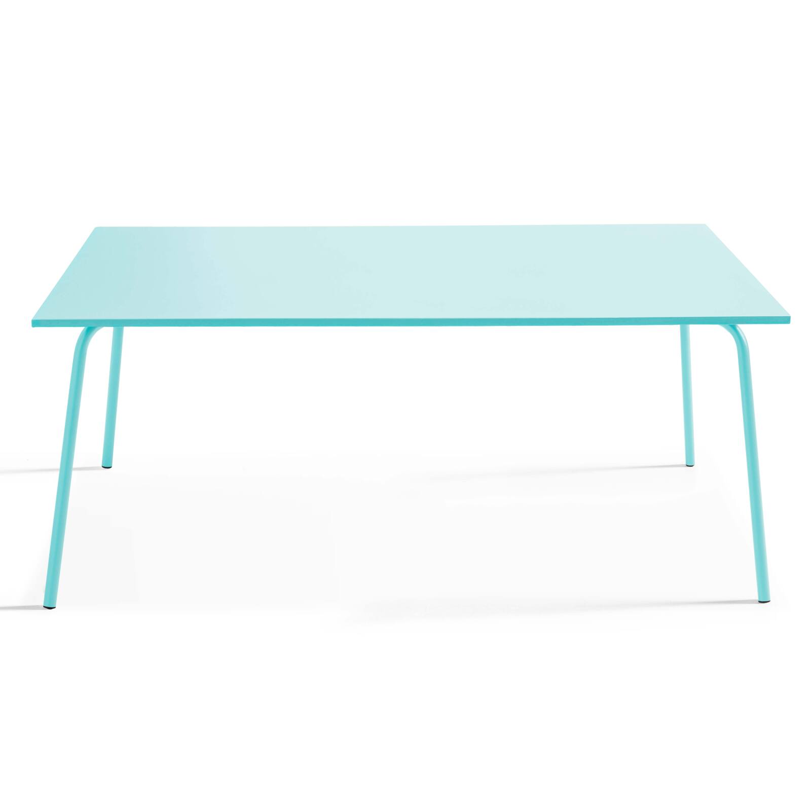 Gartentisch (180 x 90 x 72 cm) im Design aus Metall 