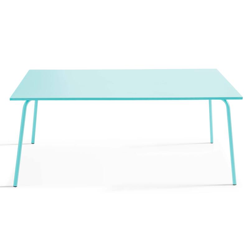Gartentisch (180 x 90 x 72 cm) im Design aus Metall  (2/7)