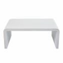 Couchtisch Rechteckig glatte Betonoptik, 100x60x40 cm