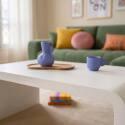Couchtisch Rechteckig glatte Betonoptik, 100x60x40 cm