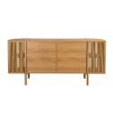 Sideboard offen in Holzoptik, 160 cm, Boho-Stil