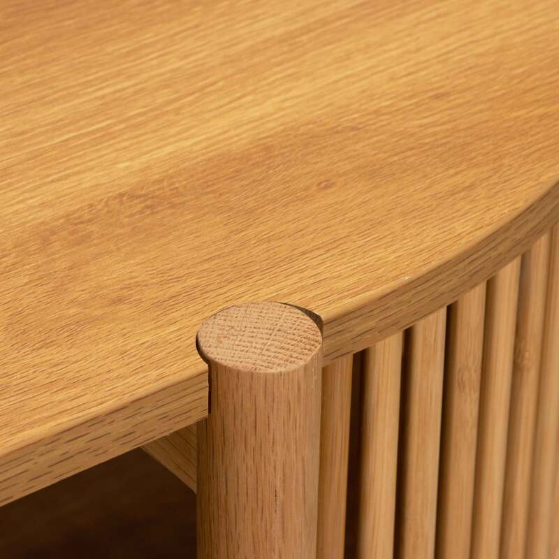 Sideboard offen in Holzoptik, 160 cm, Boho-Stil (7/8)